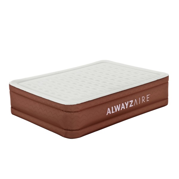 Bestway® AlwayzAire™ Fortech™ Doppelluftbett mit integrieter Doppelpumpe 203 x 152 x 51 cm