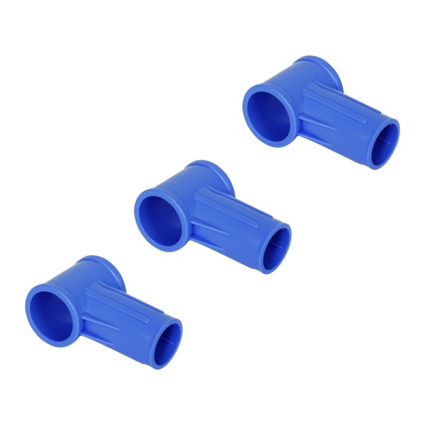 Bestway® Ersatzteil-Set T-Verbinder (blau / 3 Stück) für Steel Pro™ Pools 400 x 211 x 81 cm, eckig