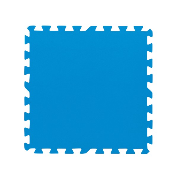Pool-Bodenschutzfliesen Set 9 Stück á 50 x 50 cm, blau