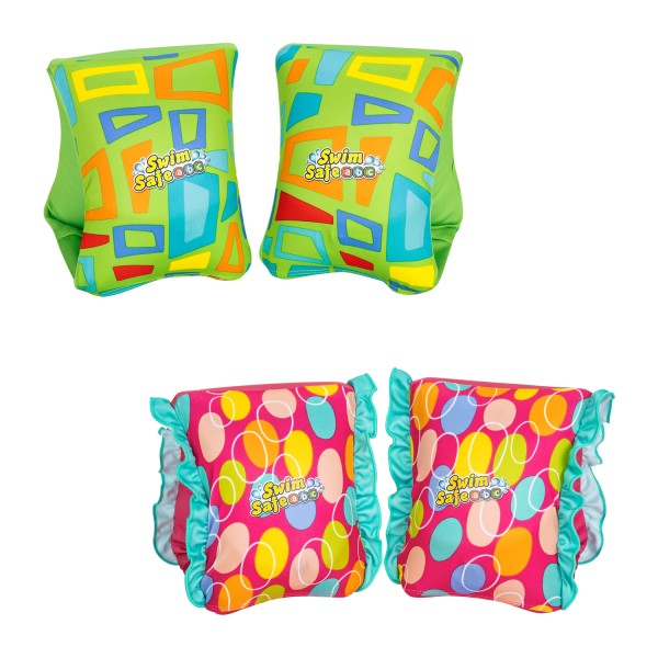 Swim Safe ABC™ Schwimmflügel mit Textilbezug Stufe C 1-3 Jahre, sortiert