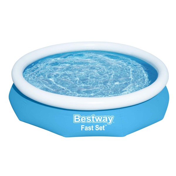 Bestway® Fast Set™ Aufstellpool-Set mit Filterpumpe Ø 305 x 66 cm, blau, rund